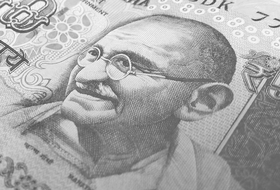 punish, an image of mahatma Gandhi
