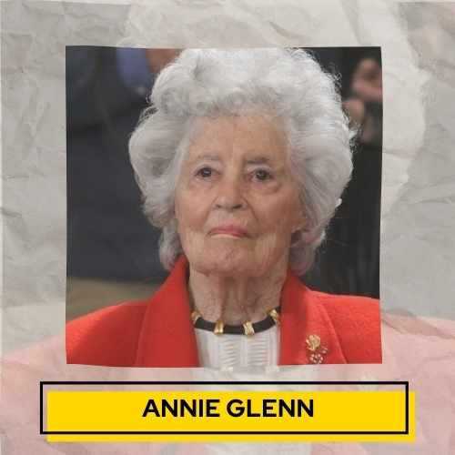 Annie Glenn passed away on March 15th from complications with COVID-19.
