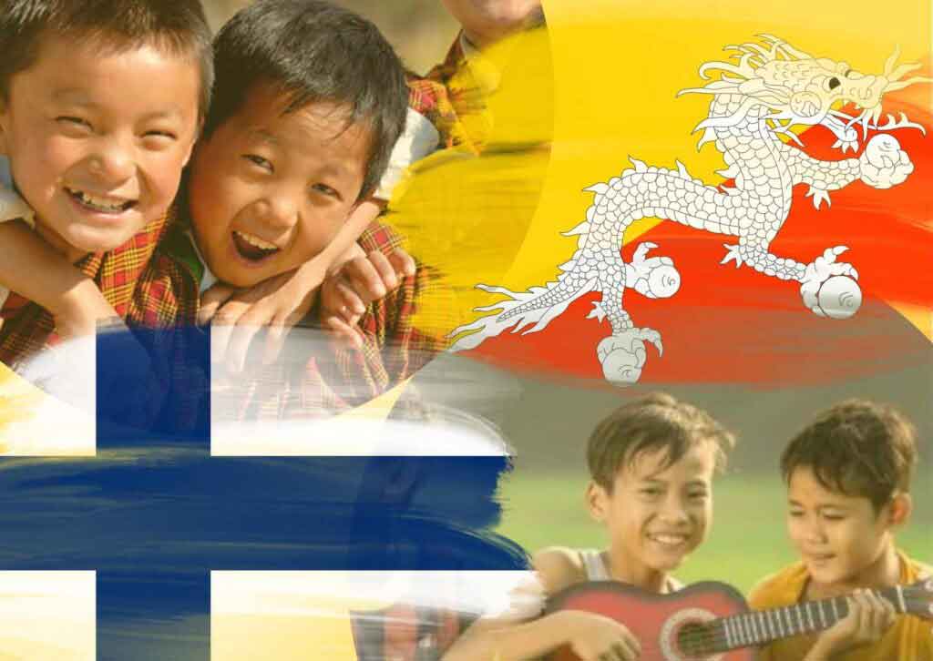 Bhutan is happier than Finland