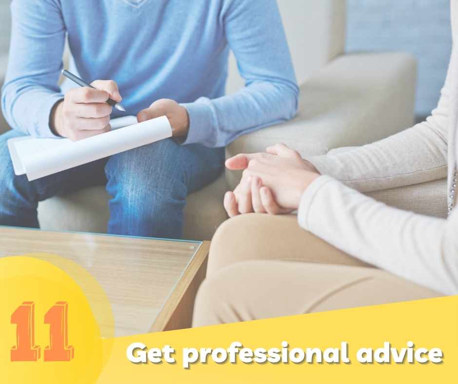Get professional advice