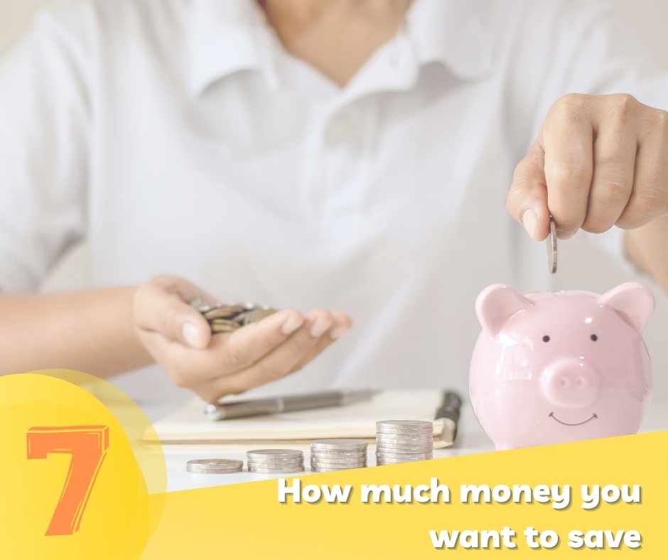 How much money you want to save