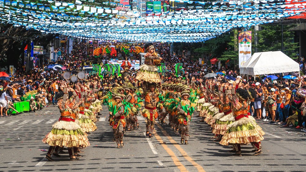 Festival celebrating happiness in the Philippines