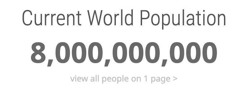 8 Billion People Is It A Cause For Celebration Or Concern 