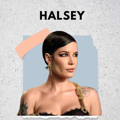 Halsey is one of the 50 celebrities with depression who have spoken out about their depression addressing the stigma associated with it.