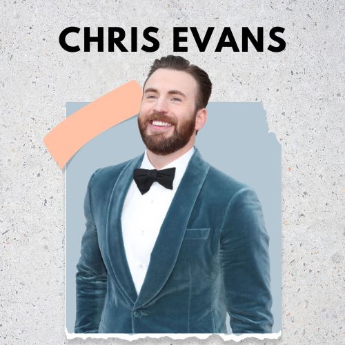 Chris Evans is one of the 50 celebrities with depression who have spoken out about their depression addressing the stigma associated with it.