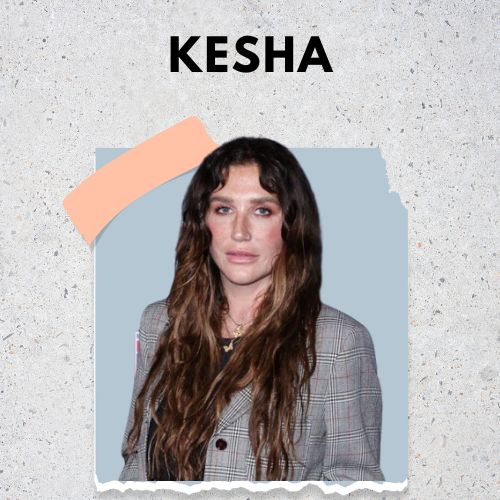Kesha is one of the 50 celebrities with depression who have spoken out about their depression addressing the stigma associated with it.