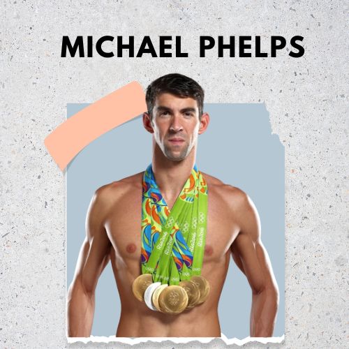 Michael Phelps is one of the 50 celebrities with depression who have spoken out about their depression addressing the stigma associated with it.