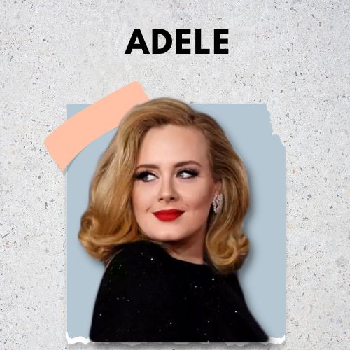 Adele is one of the 50 celebrities with depression who have spoken out about their depression addressing the stigma associated with it.