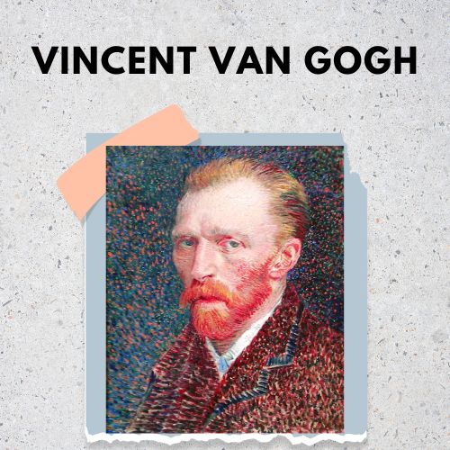 Vincent van Gogh is one of the 50 celebrities with depression who have spoken out about their depression addressing the stigma associated with it.