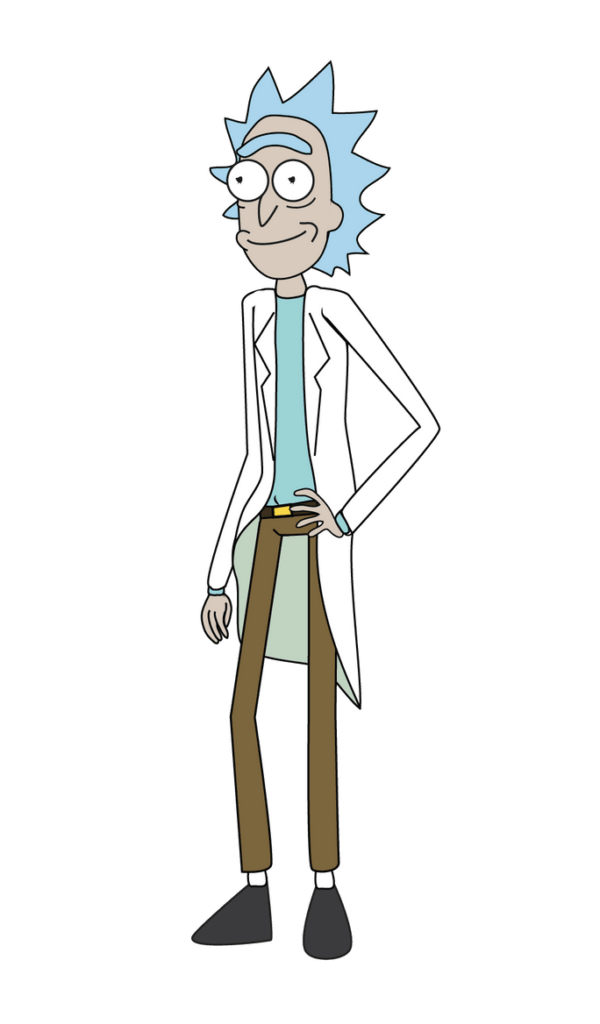 happiness rick sanchez