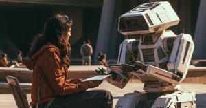 AI happiness utopia Albania minister Della